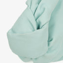 Bottega Veneta Blue Leather Double Knot Clutch