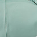 Bottega Veneta Blue Leather Double Knot Clutch