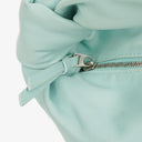 Bottega Veneta Blue Leather Double Knot Clutch