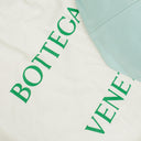 Bottega Veneta Blue Leather Double Knot Clutch