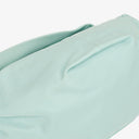 Bottega Veneta Blue Leather Double Knot Clutch