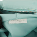 Bottega Veneta Blue Leather Double Knot Clutch