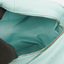 Bottega Veneta Blue Leather Double Knot Clutch