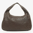 Bottega Veneta Brown Nappa Intrecciato Medium Veneta Hobo Bag