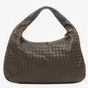 Bottega Veneta Brown Nappa Intrecciato Medium Veneta Hobo Bag