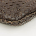 Bottega Veneta Brown Nappa Intrecciato Medium Veneta Hobo Bag
