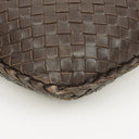 Bottega Veneta Brown Nappa Intrecciato Medium Veneta Hobo Bag