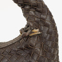 Bottega Veneta Brown Nappa Intrecciato Medium Veneta Hobo Bag