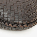 Bottega Veneta Brown Nappa Intrecciato Medium Veneta Hobo Bag