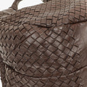 Bottega Veneta Campana Brown Nappa Intrecciato Hobo Bag