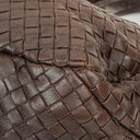 Bottega Veneta Campana Hobo Bag in Brown Intrecciato Nappa