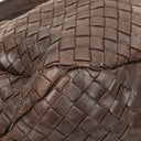 Bottega Veneta Campana Hobo Bag in Brown Intrecciato Nappa