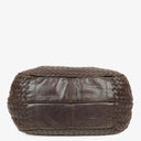 Bottega Veneta Campana Hobo Bag in Brown Intrecciato Nappa
