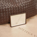 Bottega Veneta Campana Hobo Bag in Brown Intrecciato Nappa