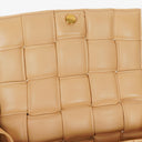 Bottega Veneta Cassette Padded Intrecciato Beige Crossbody Bag