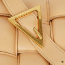 Bottega Veneta Cassette Padded Intrecciato Beige Crossbody Bag