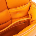 Bottega Veneta Cassette Padded Intrecciato Orange Crossbody Bag