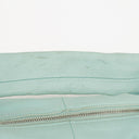 Bottega Veneta Celeste Blue Leather Double Knot Clutch