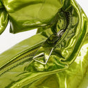 Bottega Veneta Chlorophyll Metallic Crushed Calfskin Mini Jodie Bag