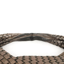 Bottega Veneta Chrome Metallic Nappa Intrecciato Large Veneta Hobo Bag