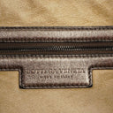 Bottega Veneta Chrome Metallic Nappa Intrecciato Large Veneta Hobo Bag