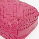 Bottega Veneta Fuchsia Nappa Intrecciato Cosmetic Case