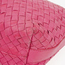 Bottega Veneta Fuchsia Nappa Intrecciato Cosmetic Case