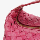Bottega Veneta Fuchsia Nappa Intrecciato Cosmetic Case