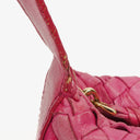 Bottega Veneta Fuchsia Nappa Intrecciato Cosmetic Case