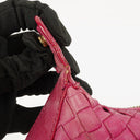 Bottega Veneta Fuchsia Nappa Intrecciato Cosmetic Case