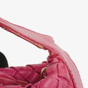 Bottega Veneta Fuchsia Nappa Intrecciato Cosmetic Case