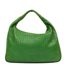 Bottega Veneta Green Nappa Intrecciato Large Veneta Hobo Bag