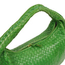 Bottega Veneta Green Nappa Intrecciato Large Veneta Hobo Bag