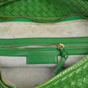 Bottega Veneta Green Nappa Intrecciato Large Veneta Hobo Bag