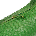 Bottega Veneta Green Nappa Intrecciato Large Veneta Hobo Bag