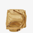 Bottega Veneta Intrecciato Gold Backpack