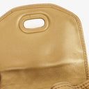 Bottega Veneta Intrecciato Gold Backpack
