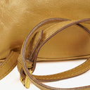 Bottega Veneta Intrecciato Gold Backpack