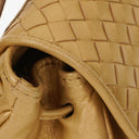 Bottega Veneta Intrecciato Gold Backpack