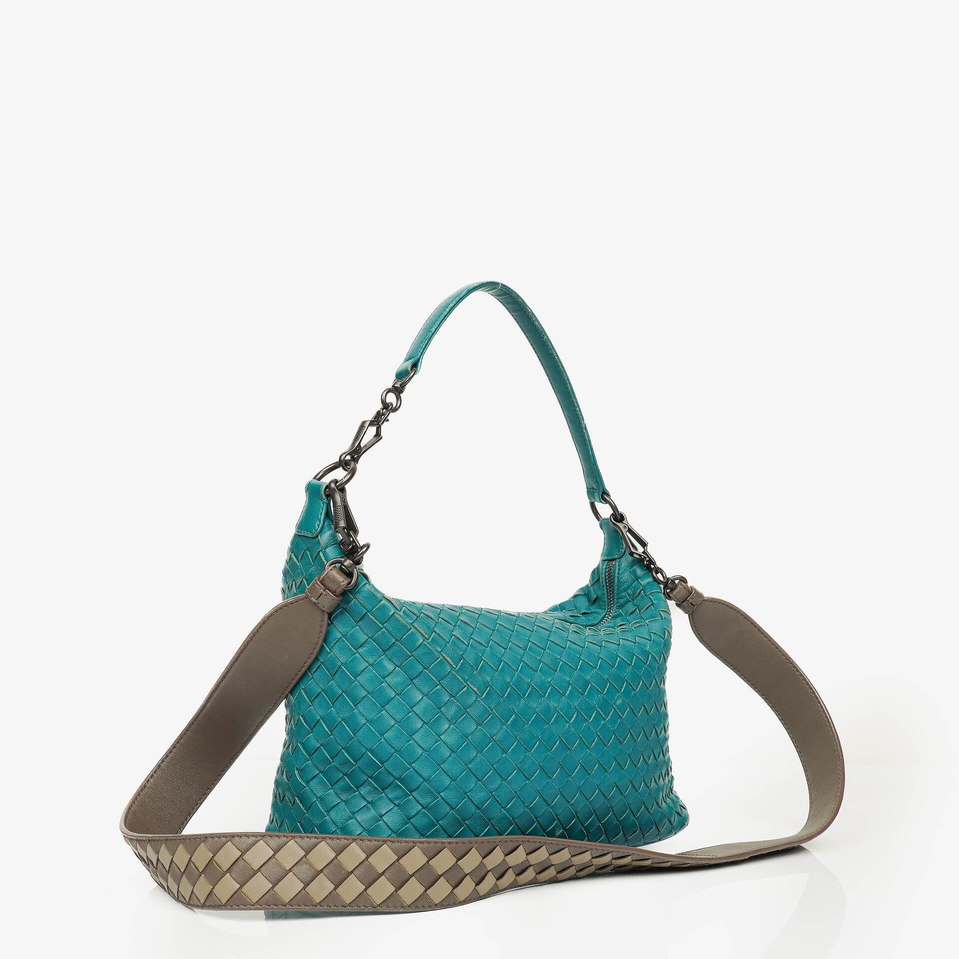 Bottega Veneta Intrecciato Leather Small Shoulder Bag