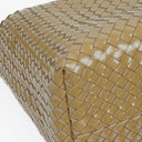 Bottega Veneta Intrecciato Patent Leather Cabat Tote Bag