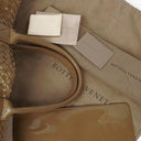 Bottega Veneta Intrecciato Patent Leather Cabat Tote Bag