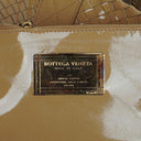 Bottega Veneta Intrecciato Patent Leather Cabat Tote Bag