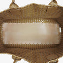Bottega Veneta Intrecciato Patent Leather Cabat Tote Bag