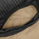 Bottega Veneta Large Belly Veneta Black Intrecciato Woven Nappa Leather Hobo Bag