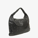 Bottega Veneta Maxi Black Nappa Studded Hobo Bag