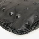 Bottega Veneta Maxi Black Nappa Studded Hobo Bag