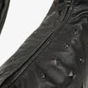 Bottega Veneta Maxi Black Nappa Studded Hobo Bag