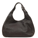 Bottega Veneta Medium Campana Brown Nappa Intrecciato Hobo Bag