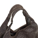 Bottega Veneta Medium Campana Brown Nappa Intrecciato Hobo Bag